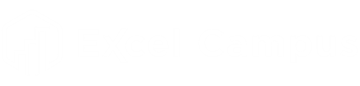 Excel Campus Logo White